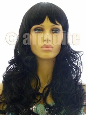 Brown Disco Cosplay Synthetic Wig