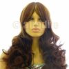 Brown Disco Cosplay Synthetic Wig - 23.3"