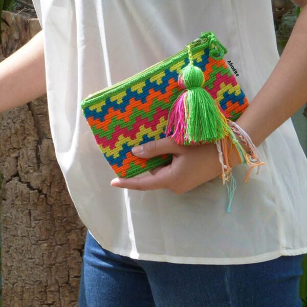 Wayuu Mochila Mini Clutch Bag