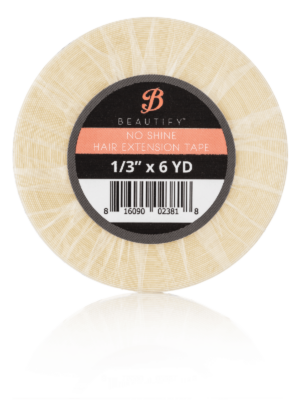 Beautify No Shine Hair Extension Tape 1/3" x 6 YD
